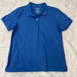 L.L. Bean Relaxed Fit Blue Cotton Shirt